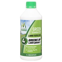 Munns Professional 1L Green Dominator Lawn Fertiliser Concentrate