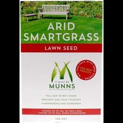 Munns 1kg Arid Smartgrass Lawn Seed